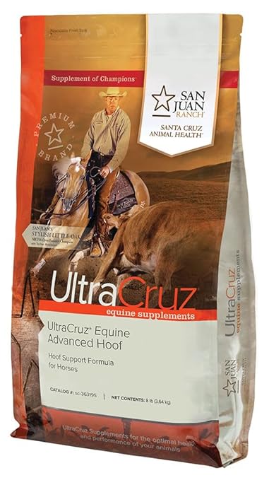 UltraCruz - sc-363195 Equine Advanced Hoof Supplement for Horses, 8 lb, Pellet (112 Day Supply)