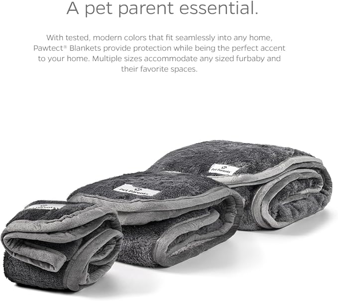 Pet Parents Pawtect Blanket, Premium Waterproof Cat & Dog Blanket with WickQuick & Sherpup Technology, Puppy Blanket, Waterproof Dog Blanket, Blankets for Dogs, Cat Blanket Choc 24x32