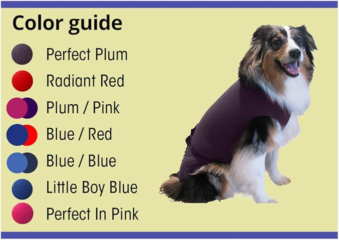 SurgiSnuggly Dog Recovery Suit for Female and Male Dogs, Spay,Neuter,E Collar Dog Cone Alternative, The Original Pet Surgical Recovery Suit for After Surgery Small,Medium and Large Dogs PL XL