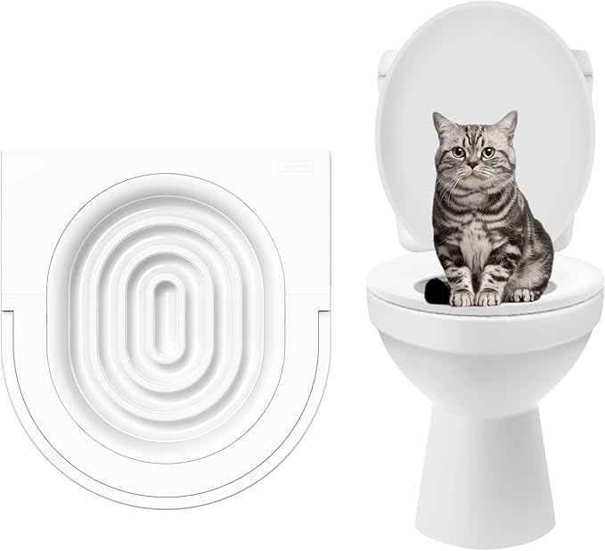 Readaeer Cat Toilet Training Kit - Train Your Cat to Use The Toilet