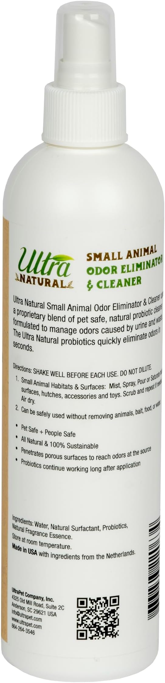 SMALL ANIMAL PROBIOTIC ODOR ELIMINATOR 12 OZ