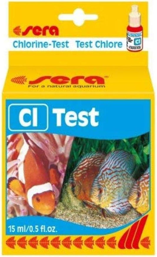 sera Chlorine-Test (Cl) 15 ml, 0.5 fl.oz. Aquarium Test Kits