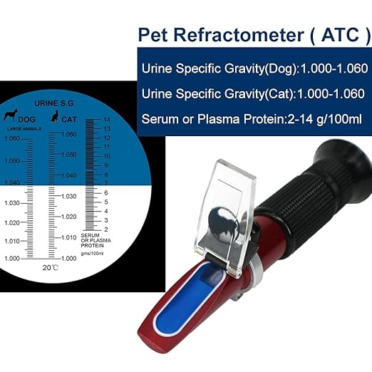 Rhino Clinical Pet (Dog & Cat) Refractometer HR305 (ATC), Urine Specific Test