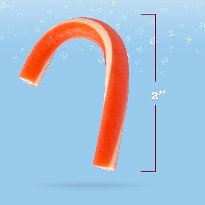 SmartBones Holiday Mini Canes, 30 Count, Made with Real Chicken, Rawhide-Free Chews for Dogs