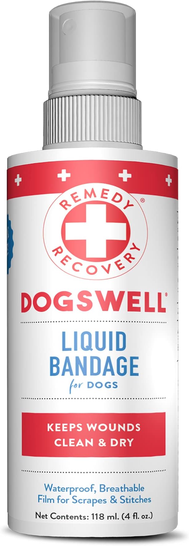 Remedy+Recovery Liquid Bandage for Dogs and DOGSWELL Remedy+Recovery Styptic Blood Stopper Powder