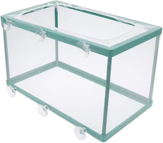Aquarium Mesh Hatchery Breeder Plastic Frame Fish Tank Separation Breeding Net