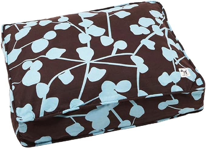 Molly Mutt Medium To Large Dog Bed Cover - Your Hand In Mine Print - Measures 27”X36”X5’’ - 100% Cotton - Durable - Breathable - Sustainable - Machine Washable Dog Bed Cover
