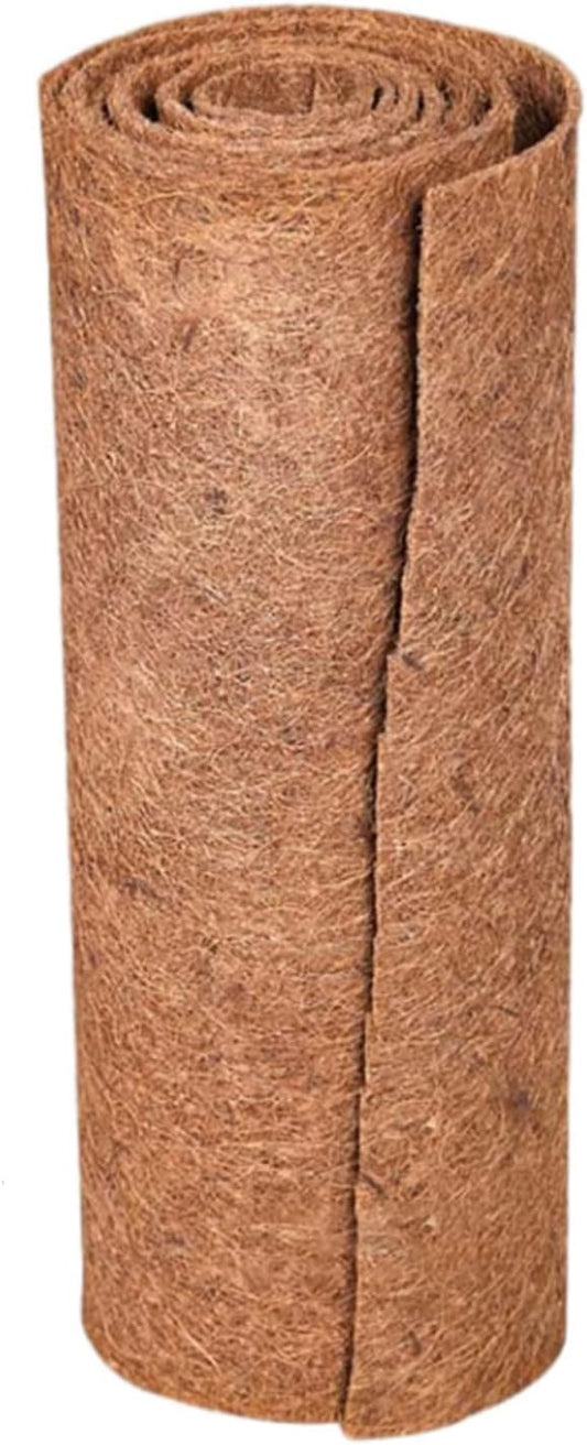 Hamiledyi Reptile Carpet Mat Coconut Fiber Substrate,Lizard Cage Pad Tortoise Substrate Liner Snake Coco Liner for Bearded Dragon Snake Gecko Turtle Lizard Chamelon Iguana(19.69x11.81in).