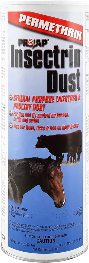 CHEMTECH D Prozap Insectrin Dust Livestock Dust