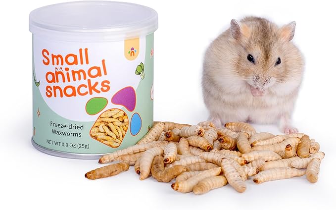 Niteangel Small Animal Snack & Treats Toy - Small Critter Natural Treat for Dwarf Syrian Robo Hamsters Gerbils Mice Lemmings Sugar Glider Hedgehogs Chickens Birds or Other Small-Sized Pets