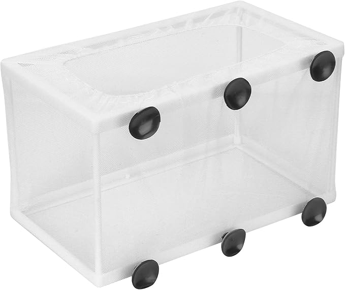 HEEPDD Aquarium Fish Breeder Box Isolation Box Breeder Hatchery Incubator with Suction Cup L