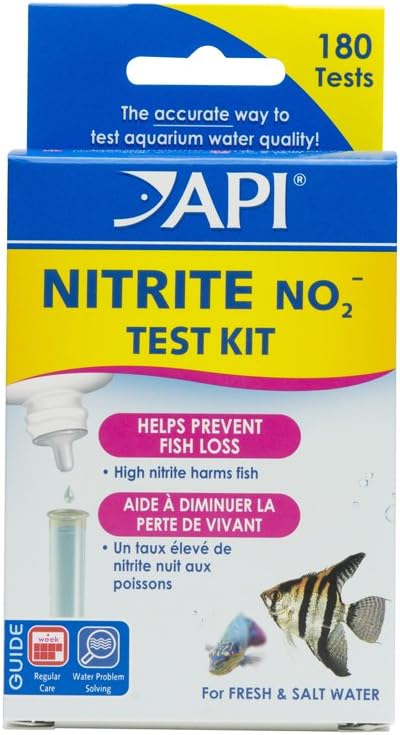 API NITRITE TEST KIT 180-Test Freshwater and Saltwater Aquarium Test Kit