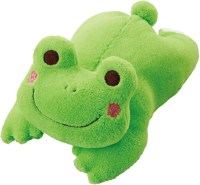 NAKAMA Lazy Pals Pet Pillow for Small to Medium Dogs, Froggy