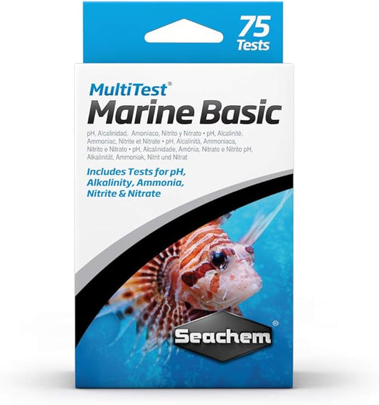 Seachem MultiTest Marine Basic Test Kit