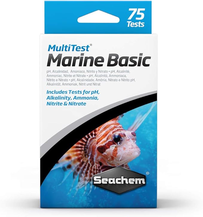 Seachem MultiTest Marine Basic Test Kit