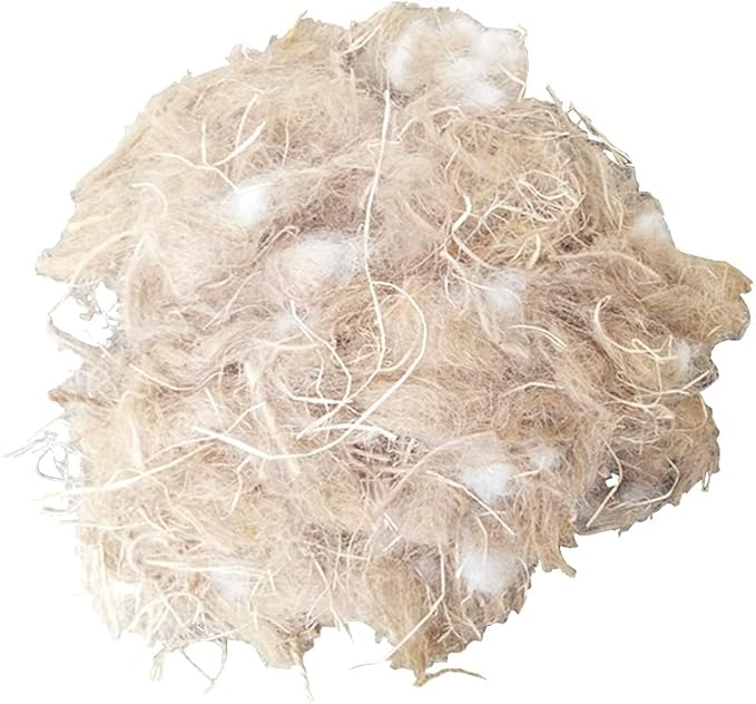 Natural Mixing Bird Nesting Materials for Bird,Bird Nesting Material for Budgie,Parrot,Finche,Canaries,Other Birds 40G/1.4oz