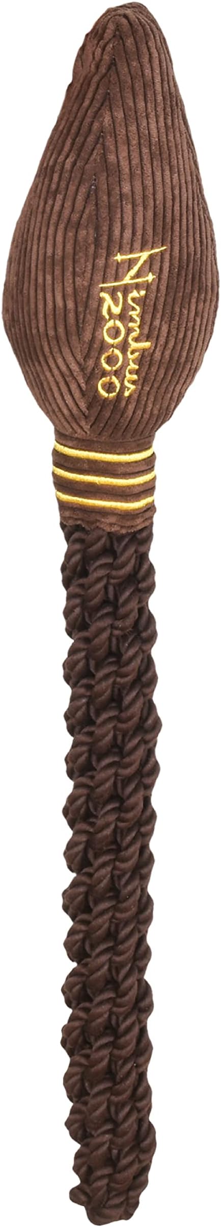 Harry Potter Nimbus 2000 Rope Pet Toy | Rope Tug Toy for Dogs Nimbus 2000 | Nimbus 2000 Dog Toy for Tugging with Crinkle and Squeaker | Rope Dog Toy for Pets