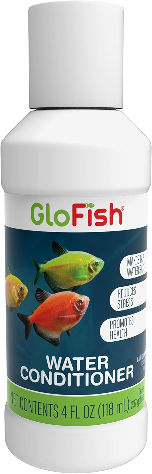 GloFish Water Conditioner 4 Ounces, Makes Tap Water Safe for Aquariums (Pack of 2)