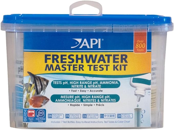 API 800-Test Freshwater Aquarium Water Master Test Kit and Nitrifying Bacteria for Freshwater & Saltwater Aquariums