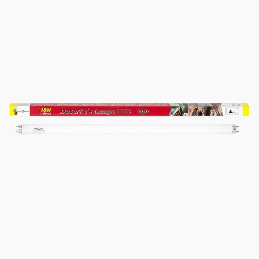 REPTI ZOO Reptile 18W 10.0 UVB Fluorescent Bulb Lamp Desert T8 Bulb 24 Inches