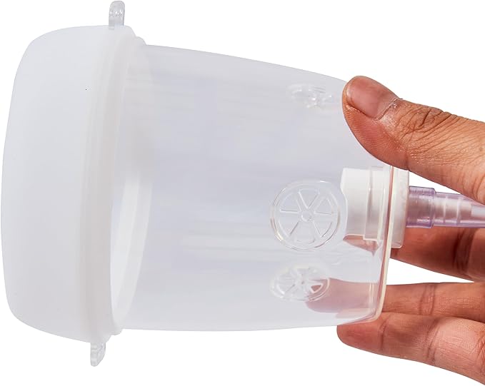 Dog Inhaler Mask Oxygen Mask for Cats and Dogs, Oxygen Mask for Pets (Medium Dogs)