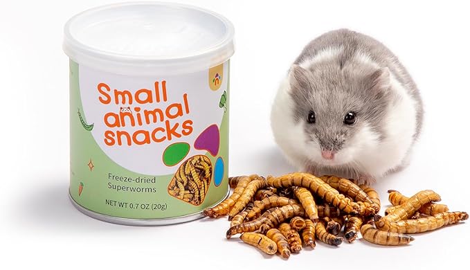 Niteangel Small Animal Snack & Treats Toy - Small Critter Natural Treat for Dwarf Syrian Robo Hamsters Gerbils Mice Lemmings Sugar Glider Hedgehogs Chickens Birds or Other Small-Sized Pets