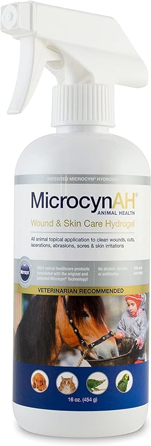 Wound and Skin Care Sprayable Hydrogel, 16-Ounce