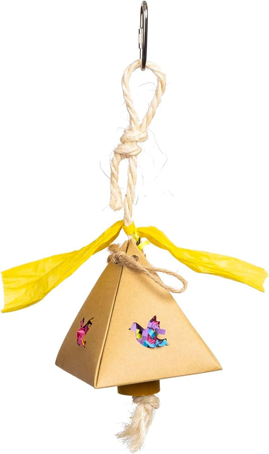 Prevue Pet Products Plucky Pyramid - Playfuls Forage & Engage Bird Toy 60244