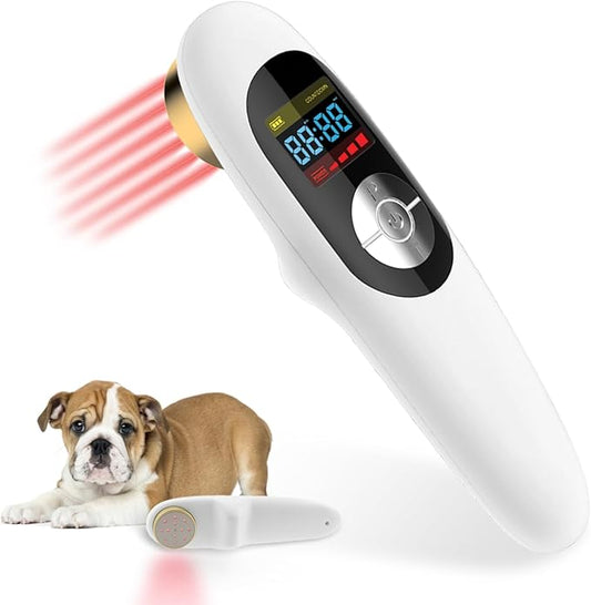Cold Laser Therapy Device - Infrared Red Light Therapy for Dogs, Pets, Vet,Portable Laser Therapy Device for Pain Relief Arthritis, Spinal, Promote Blood Circulation