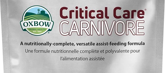 Oxbow Animal Health Critical Care, Carnivore, 70 Gram Bag