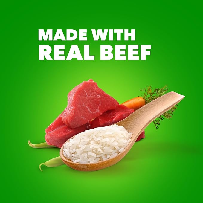 IAMS PROACTIVE HEALTH Adult Wet Dog Food Chunks in Gravy Beef, Rice, Carrots & Green Beans Flavor, 12-Pack of 13 oz. Cans