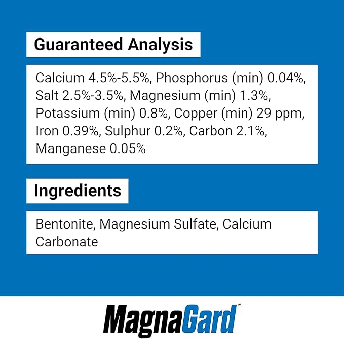 Gastric Support Supplement for Horses | Relieves Ulcers, Calming Supplement, Magnesium & Other Vital Minerals | Powder, 6 Pound Bag, 45-Day Supply | by Eagle Equine