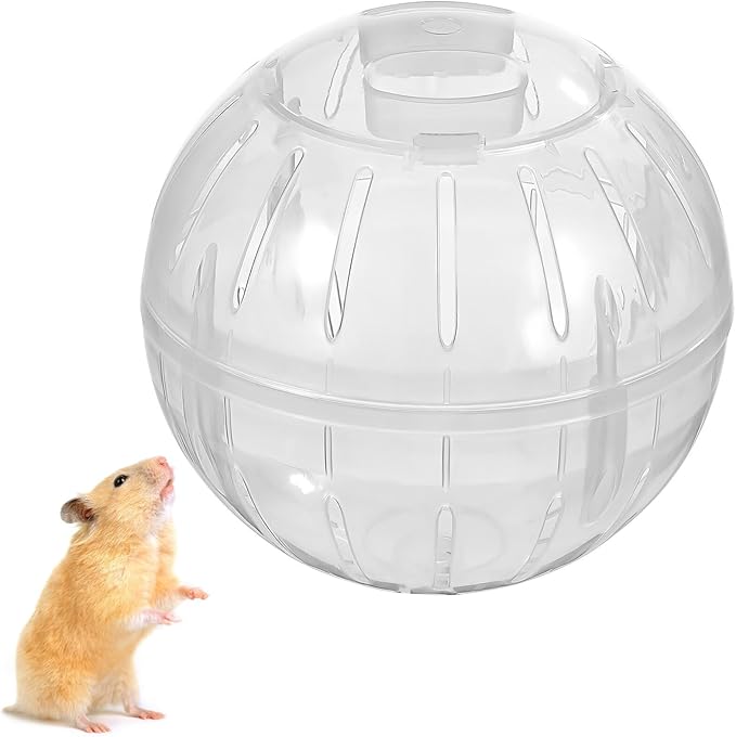 Kisangel 1pc Hamster Ball Rat Balls to Run Around Small Animal Running Ball Hamster Exercise Toys Small Pet Activity Supply