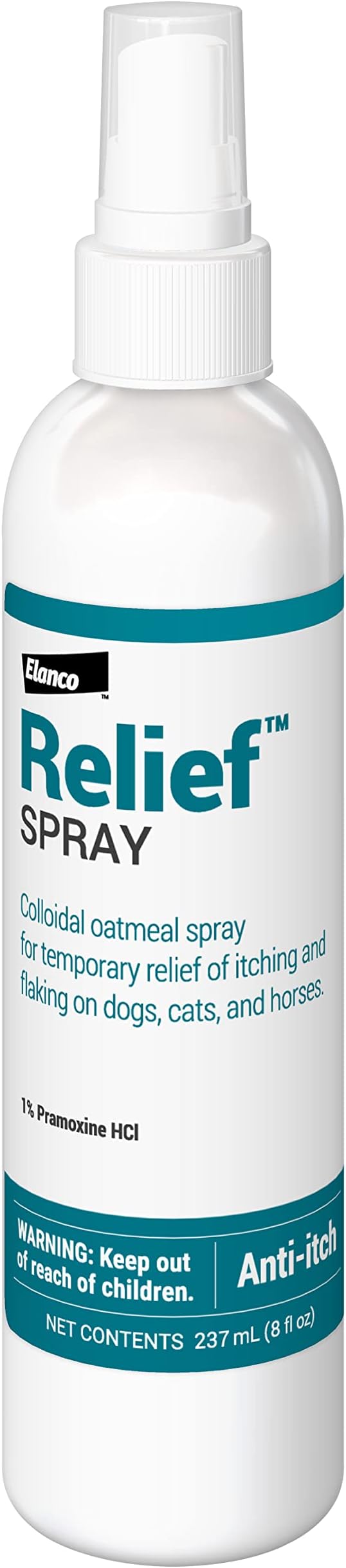 Relief Spray, temporary relief of itching and flaking, for dogs, cats and horses, 8 oz