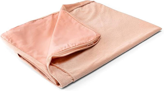 Best Friends by Sheri Dog Bed Cover Replacement for Nap Mat Dog Bed, Microfiber River, Rose, 27" x 36"