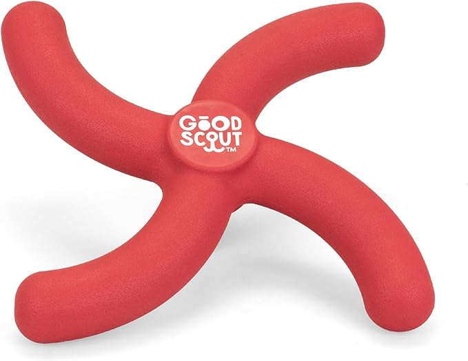 Good Scout Boomerang Dog Toy for Tugging & Chewing, Best Dog Toy for Fetch, Aggressive Chew Toy for Puppies & Adult Dogs, No Stuffing Dog Toy for Medium & Large Dogs