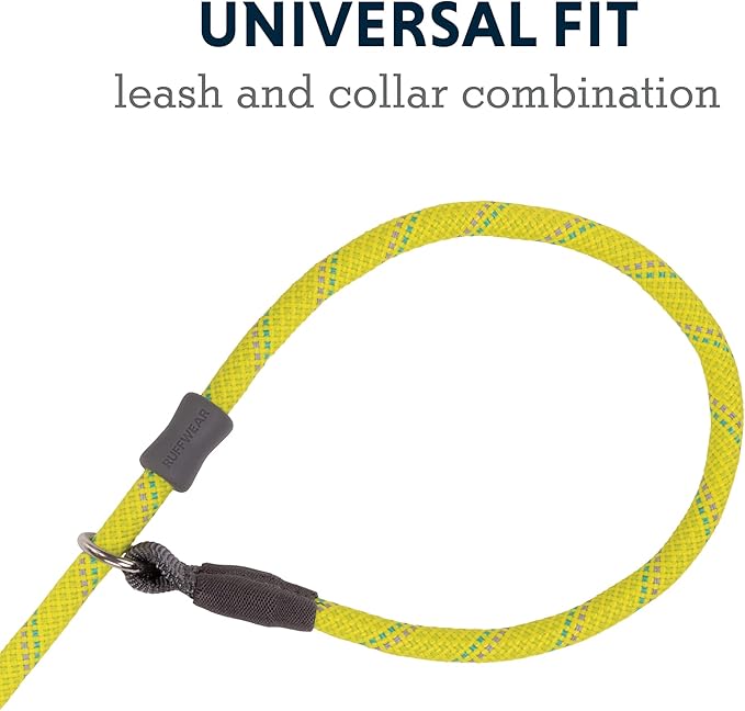 Ruffwear, Just-a-Cinch Dog Leash, 2-in-1 Lead Collar Combination, Lichen Green