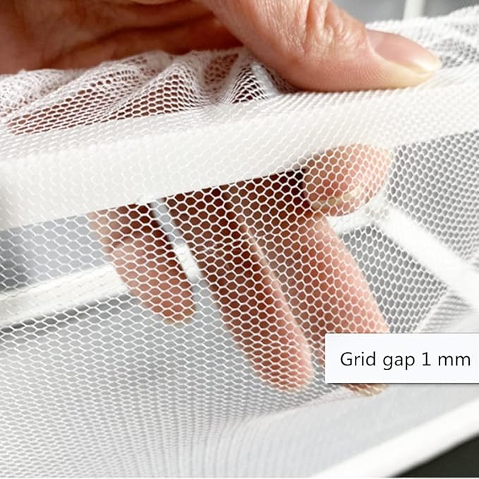 Fish Tank Breeder Net, Multifunctional Isolation Mesh Box Plastic Frame Fish Tank Separation Breeding Net Aquarium Mesh Hatchery Breeder