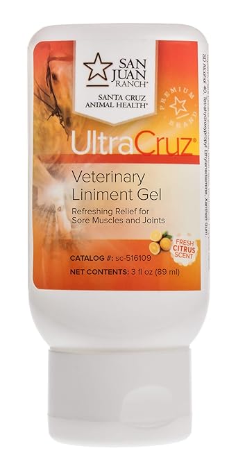 UltraCruz - sc-516109 Veterinary Liniment Gel for Horses, 3 oz