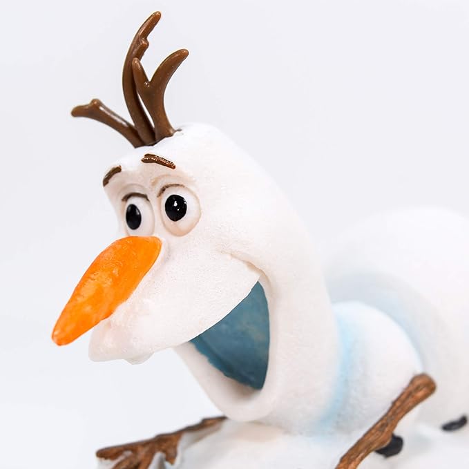 PENN-PLAX Disney’s Frozen Officially Licensed Aquarium Ornament – Sliding Olaf – Mini Size