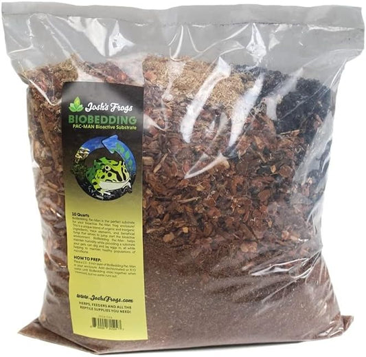 Josh's Frogs BioBedding PAC-Man Bioactive Substrate (10 Quart)