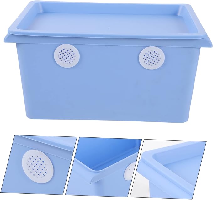 GANAZONO Plastic Container Plastic Containers Terrarium Box Breeding Box Plastic Household Frog Reptile Hide Plastic Spiders