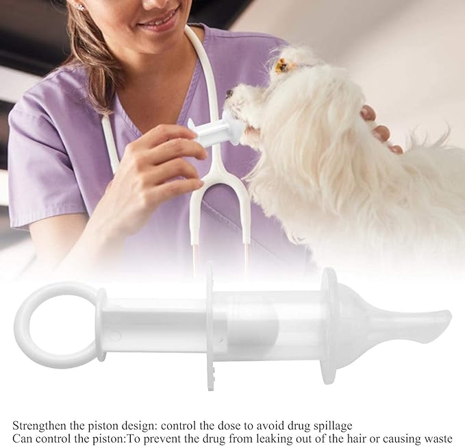 Pet Feeding Syringe Soft Tip Cat Dog Syringe Bottles for Pet Feeding Oral Syringe Pet Liquid Feeding Kit for Nursing Puppies and Kittens