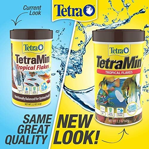 TetraMin Nutritionally Balanced Tropical Flake Food for Tropical Fish, 4.52 lbs