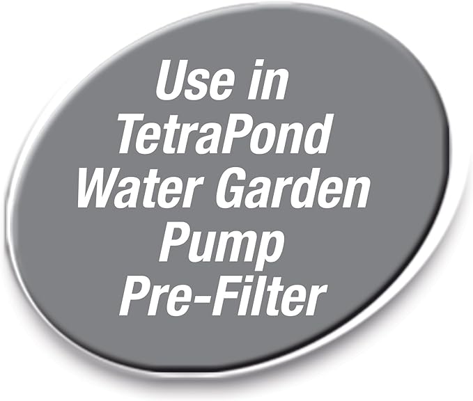 TetraPond Replacement Pre-Filter Foam, For Use in Tetra Water Garden Pump, 1-inch diameter, Model Number: 46798190172