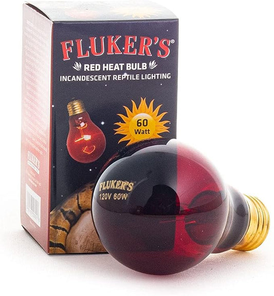 Fluker's Red Heat Bulbs for Reptiles