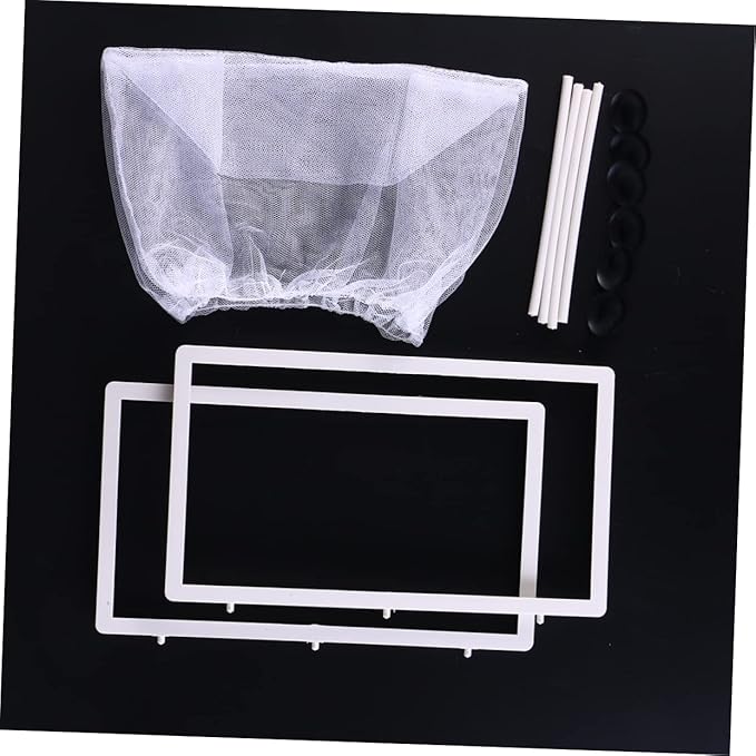 Aquarium Fish Incubator Mesh Box Nylon Mesh Box for Juvenile Fish Fry Separation Hatchery with Cups