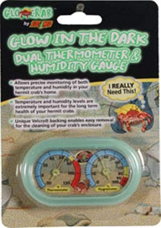 Zoo Med Laboratories Thermometer Humidity Gauge, Green (6600912)