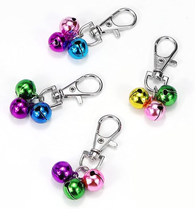 Cat Collar Bells Loud Dog Bell Training Charm Pendants for Pet Puppy Kitty Necklace Collar