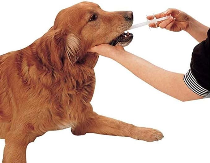 Dog Pill Shooter 2 Pieces Pet Piller Pill Dispenser for Large Dogs Handy Pill Gun